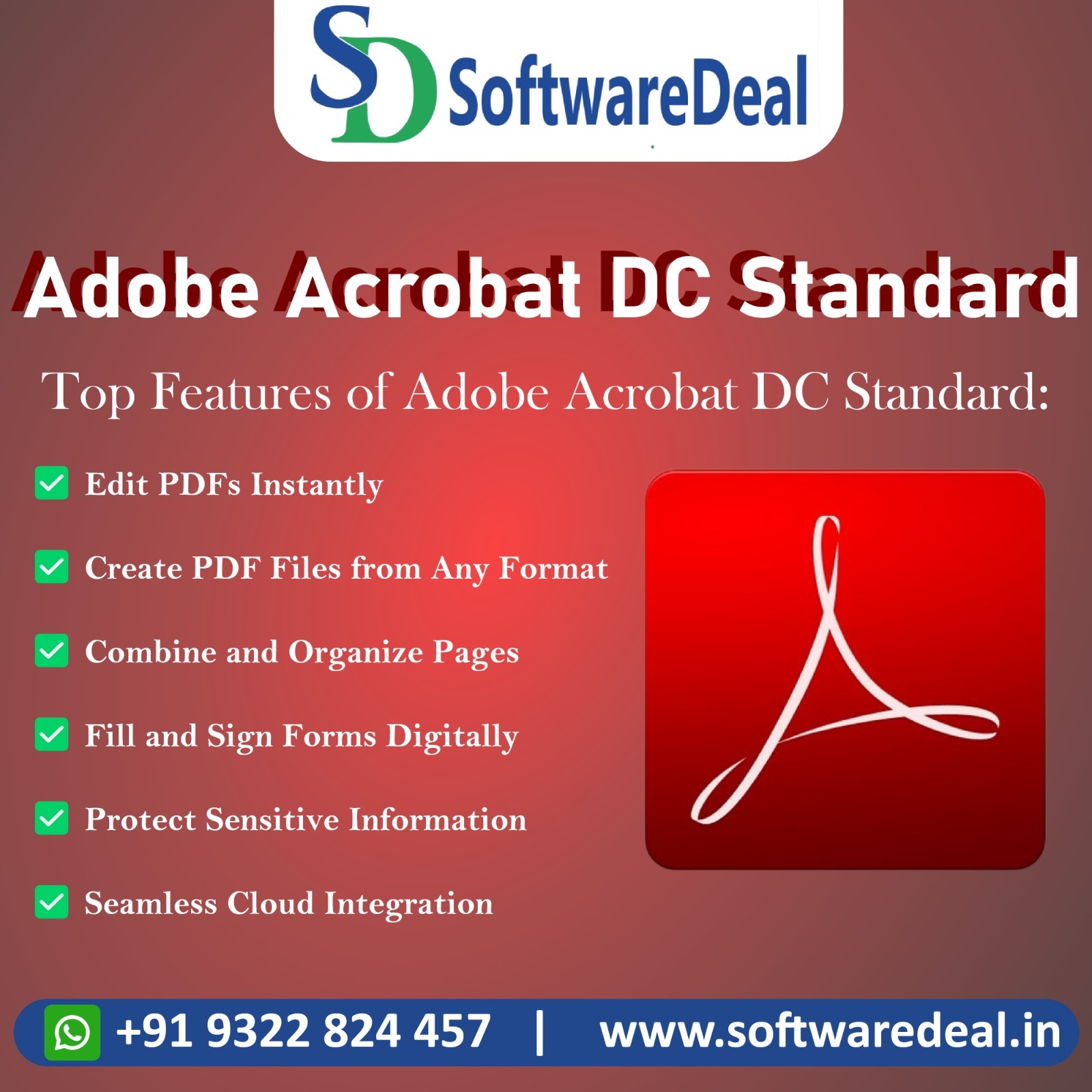 Adobe Acrobat DC Standard – Power, Precision & Productivity